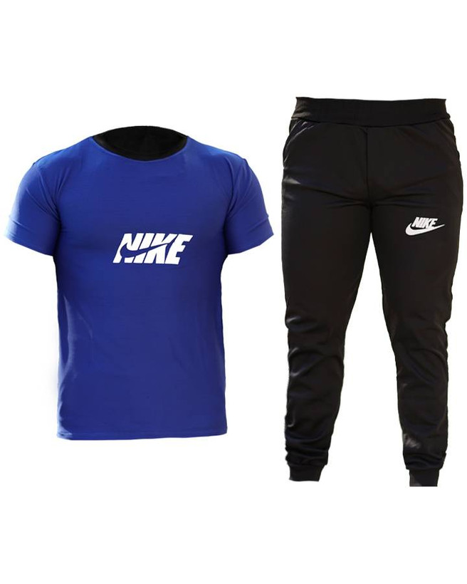 ست تیشرت شلوار Nike مدل Daily ( آبی) کد 6002