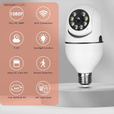 دوربین مدار بسته لامپی بی سیم مدل V380