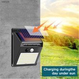چراغ خورشیدی دیواری Solar Light با سنسور حرکت و بدنه ضد آب
