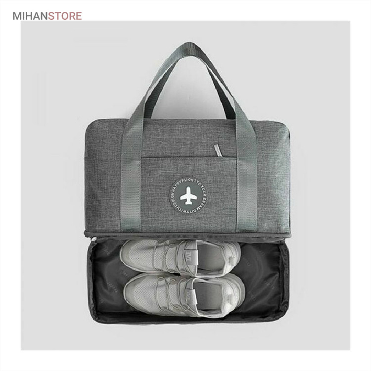 ساک مسافرتی لباس و کفش برزنتی TRAVEL BAG