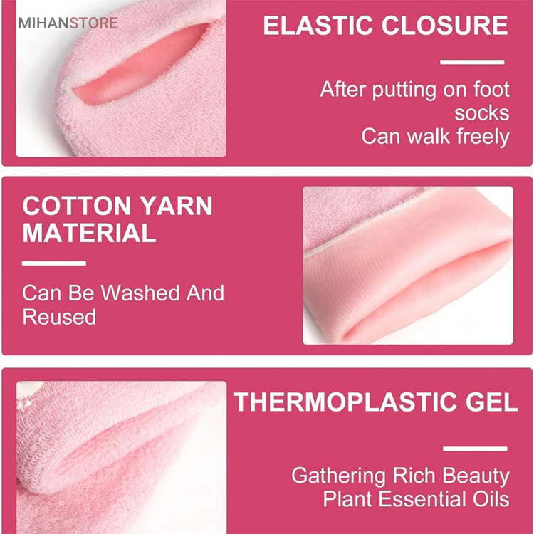 جوراب سیلیکونی ترک پا Spa Gel Socks