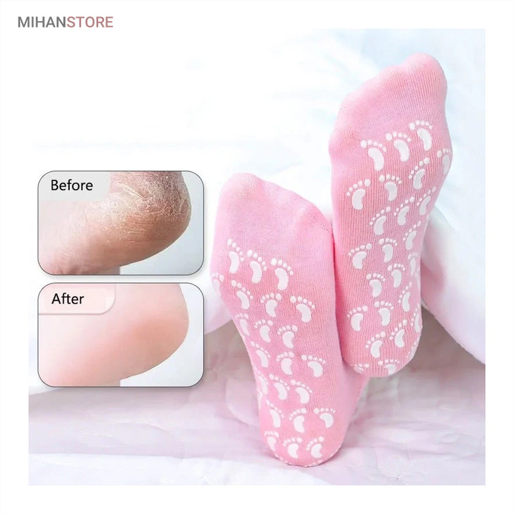 جوراب سیلیکونی ترک پا Spa Gel Socks