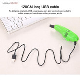مینی جاروبرقی USB