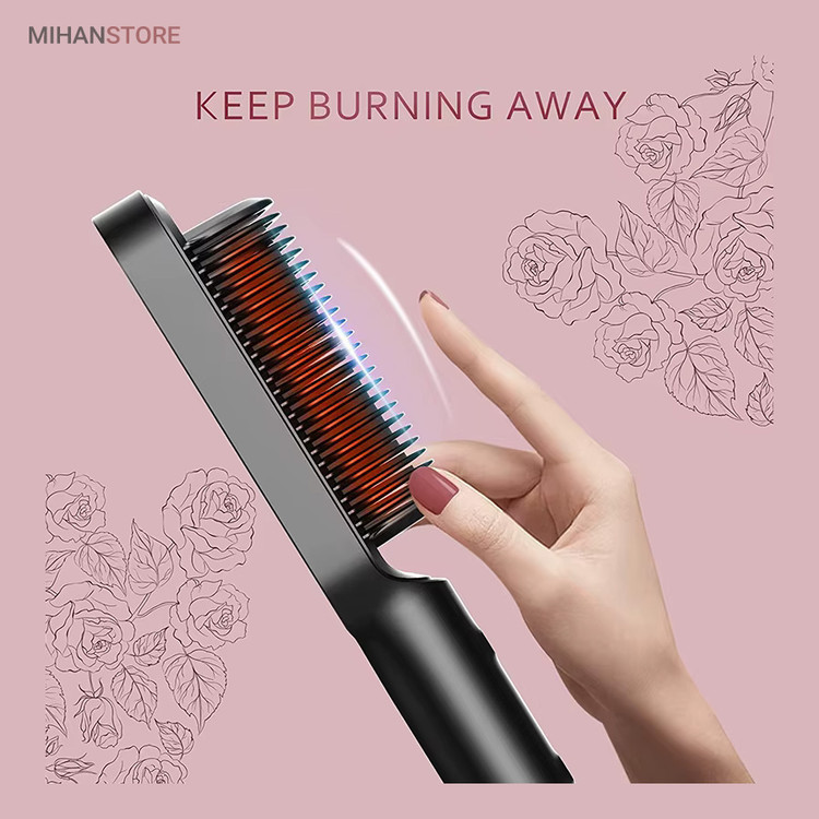 برس حرارتی صاف کننده مو Straight Comb