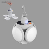 چراغ خورشیدی اضطراری توپی 5 پره