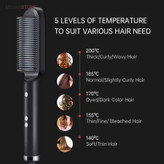برس حرارتی صاف کننده مو Straight Comb