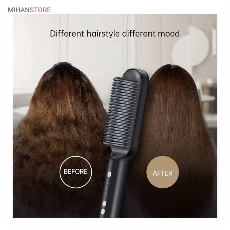 برس حرارتی صاف کننده مو Straight Comb