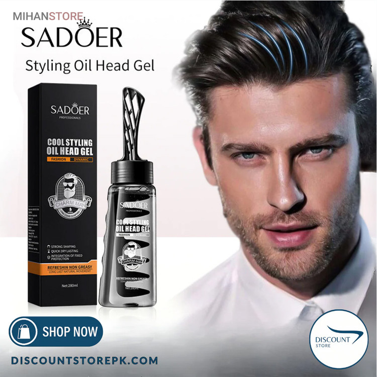 ژل مو برس دار SADOER