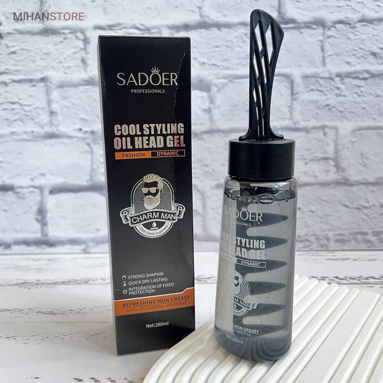 ژل مو برس دار SADOER