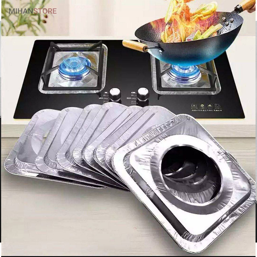 عکس فویل قالبی اجاق گاز (بسته 10 عددی)