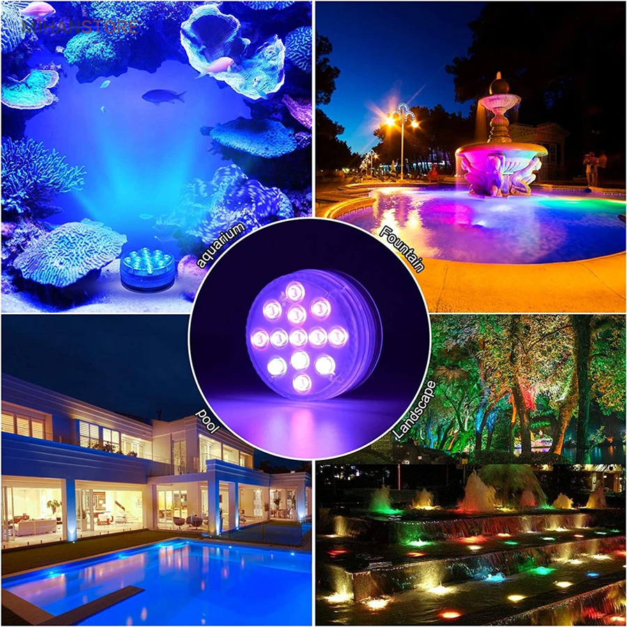 چراغ LED ریموت دار ضد آب
