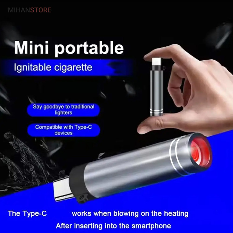 فندک المنتی موبایل (Type-c)