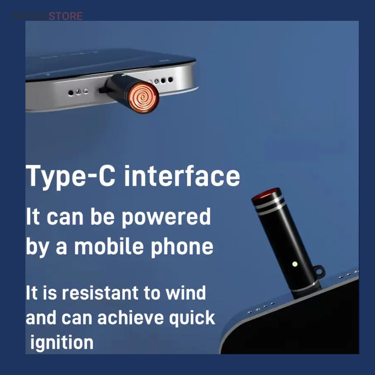 فندک المنتی موبایل (Type-c)