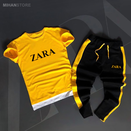 عکس ست تی شرت و شلوار Zara