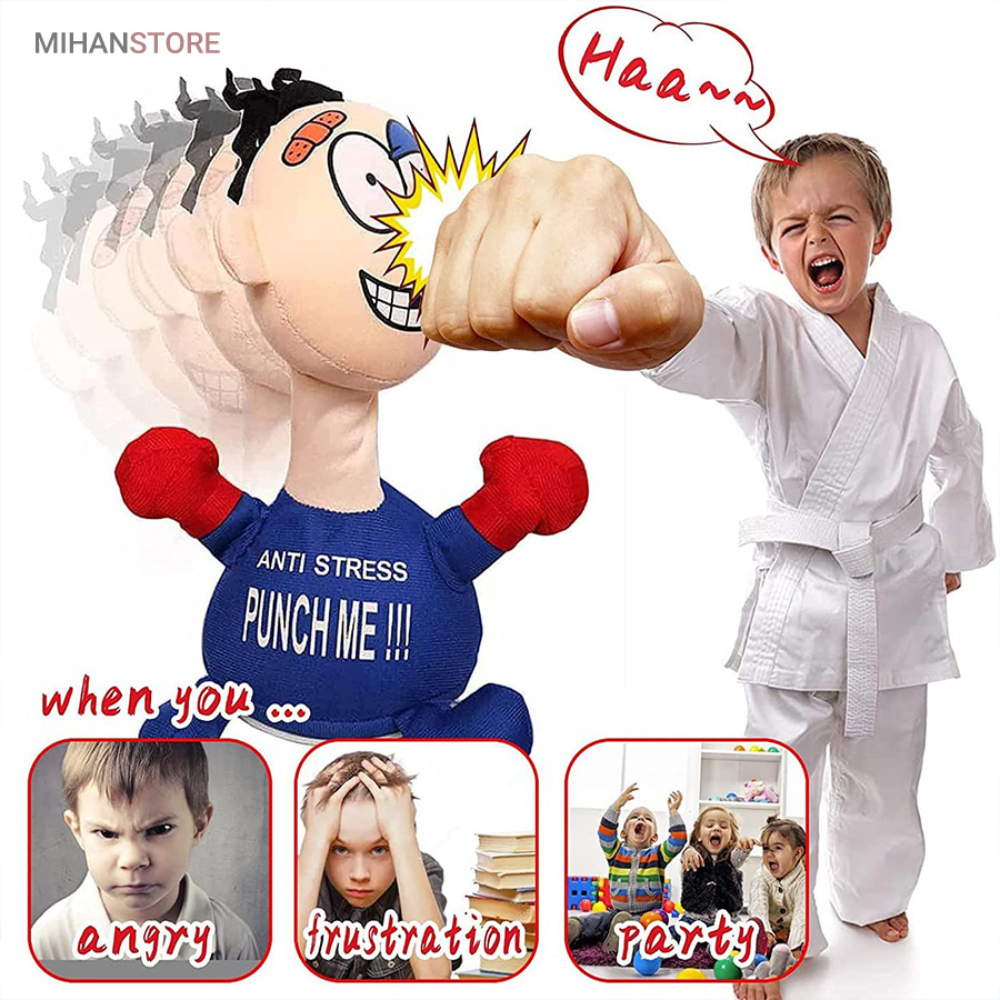 عروسک آنتی استرس مشت خور Punch Me