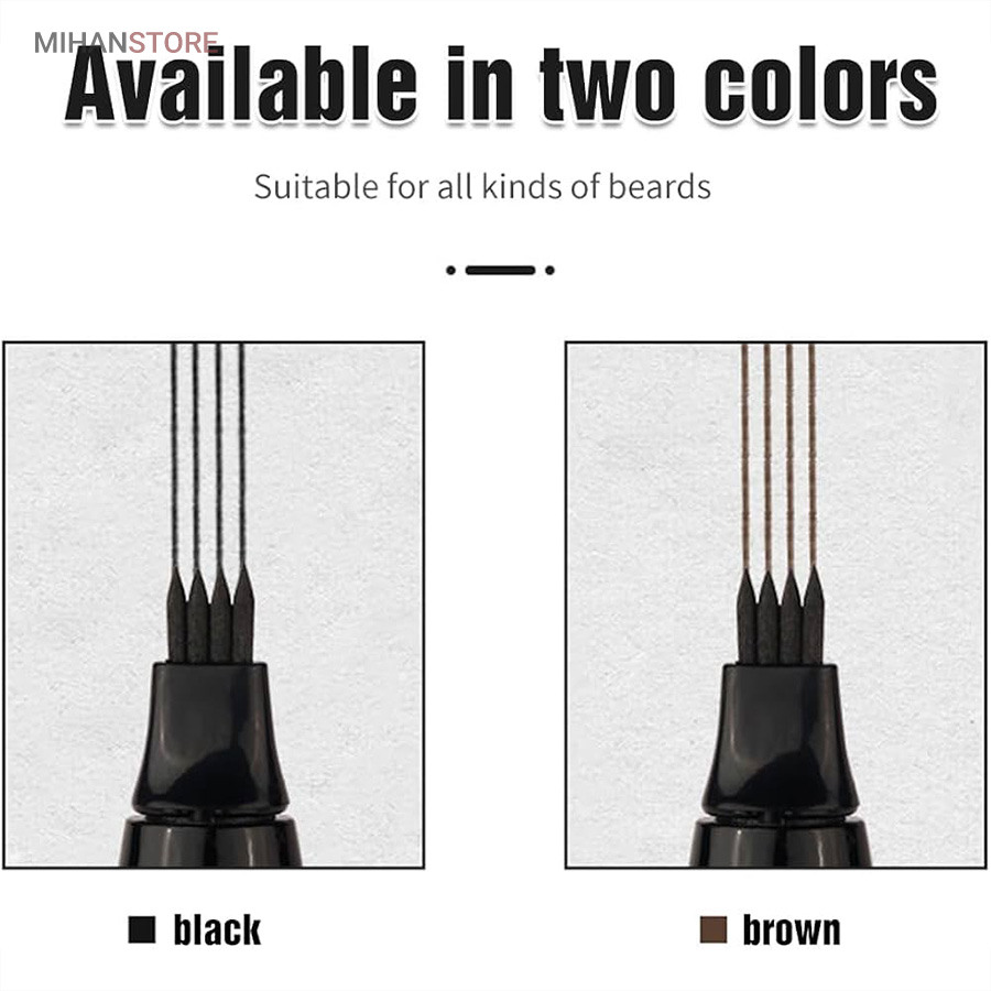 قلم هاشور حرفه ای ریش، مو و ابرو BEARD PEN