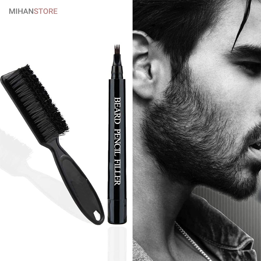 قلم هاشور حرفه ای ریش، مو و ابرو BEARD PEN