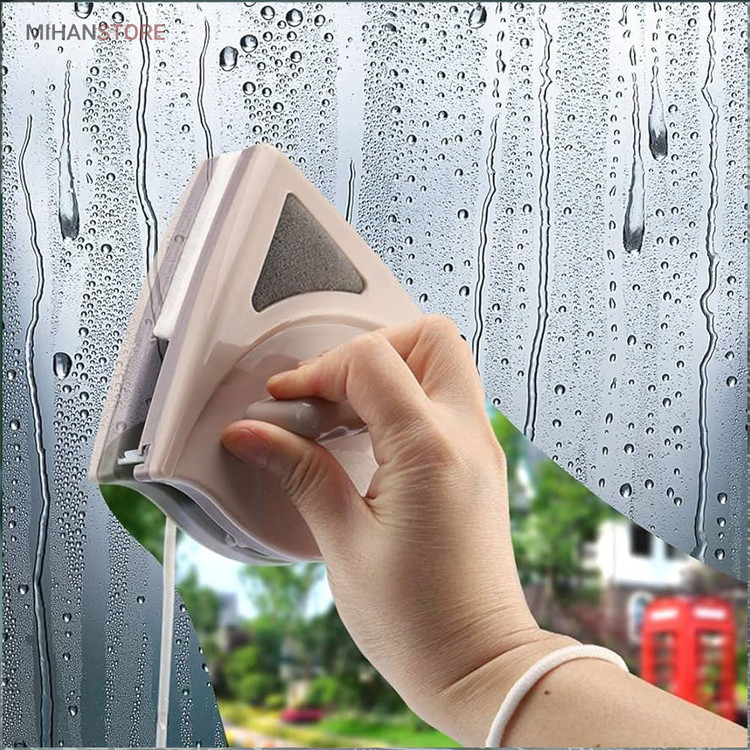 شیشه پاک کن مغناطیسی دو طرفه