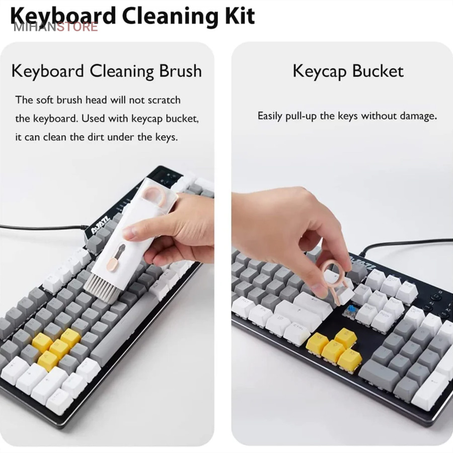 کیت تمیز کننده 7 کاره Multifunction