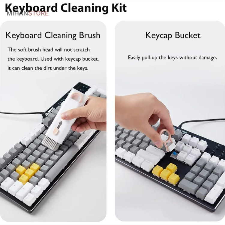 کیت تمیز کننده 7 کاره Multifunction