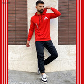 عکس ست هودی و شلوار Adidas مدل Arena
