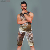 ست رکابی و شلوارک مردانه Tiger